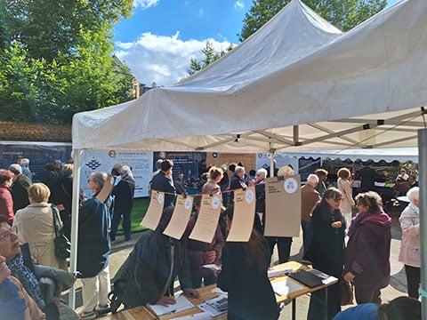 Le Cèdre Bleu à Sarcelles (95) - Inauguration de la Longère - Stand - Lamotte